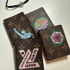 Louis Vuitton Monogram Mini Jules Notebooks (set of 4)